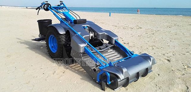 Các bộ phận chính của máy quét rác bãi biển