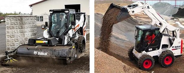 Xe Bobcat có nhiều chức năng