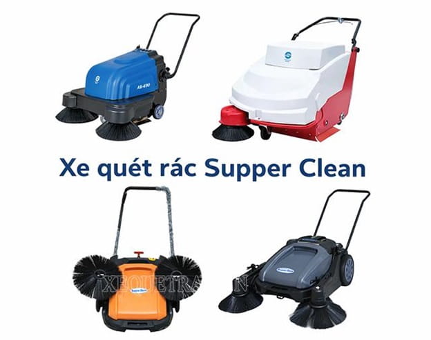 Tìm hiểu xe quét rác Supper Clean