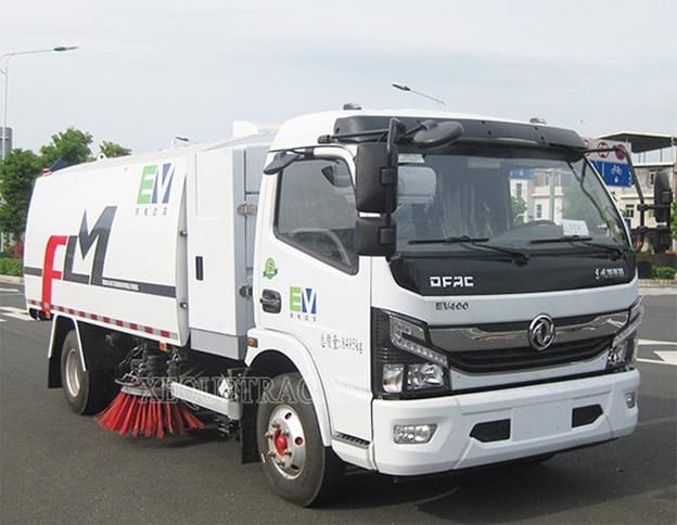 Loại xe quét rác chạy điện chuyên dụng